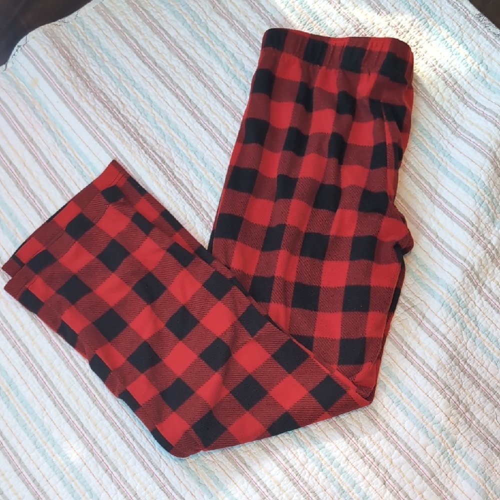 🌿Wondershop Mens Red and Black Check Pajama Pants